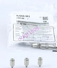 10PCS/Bag KJS04-M3 Trachea Connector For SMC NEW