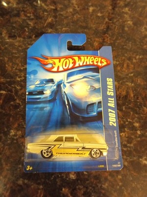 Hot Wheels '' 2007 All Stars '' Ford Thunderbolt White