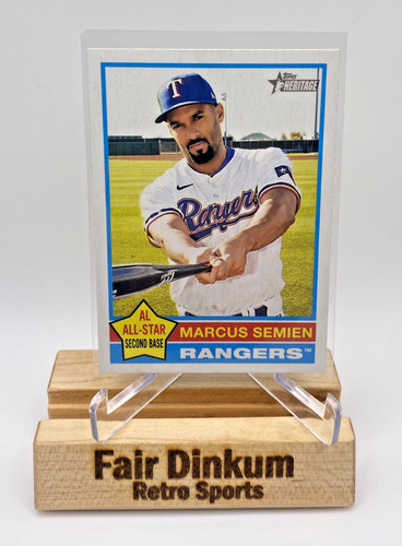 2025 Topps Heritage #400 Marcus Semien | Baseball Card