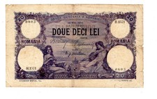 Romania ROMANIA Billet 20 LEI 12/05/1916 P20 RARE GOOD CONDITION