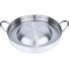 ARC, CM54 NSF Approval 21.25 Heavy Duty Stainless Steel Convex Comal Cazo
