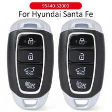 2X FOR 2019 2020 HYUNDAI SANTA FE REMOTE SMART KEY FOB TQ8-FOB-4F19 95440-S2000