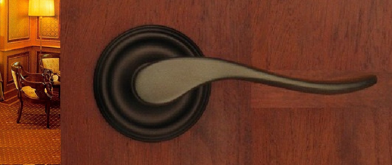 Pavilion Full Dummy Lever Set for Closet Doors or Inactive Double Doors  by FPL