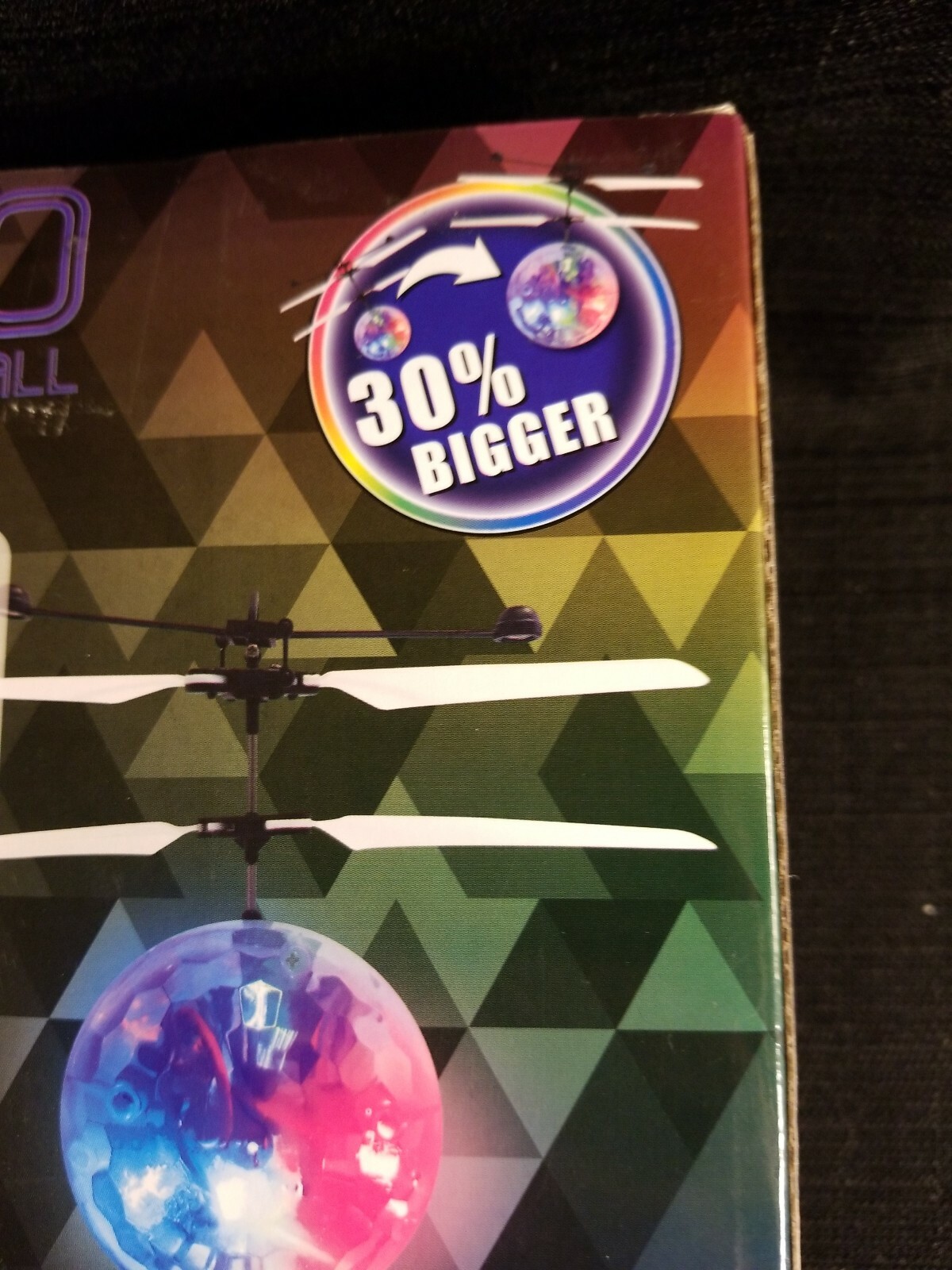 jumbo flashing heli ball