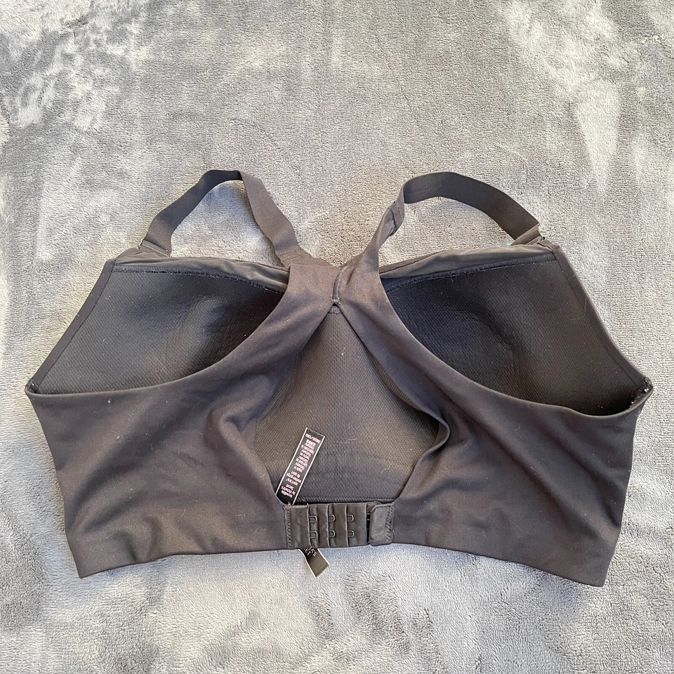 Sujetador deportivo Victoria's Secret Black Point Incredible Max para mujer talla 36DD/E80 Foto 2 de 4