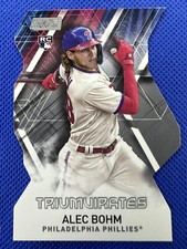 2021 #T-25 Alec Bohm Topps Stadium Club Baseball Triumvirates Phillies