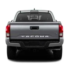 Chrome Raised Plastic Letters Inserts fits Toyota Tacoma 2019-2020 Tailgate