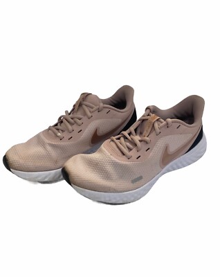 nike revolution 5 women's running shoes rose gold