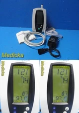 2005 Welch Allyn 420 Series Monitor W/ Temp, NBP Leads & Adapter ~ 33580