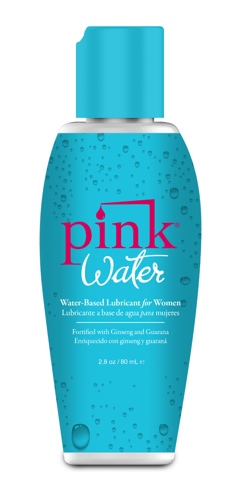 Pink Water Long Lasting Water Based Glide Personal Lubricant