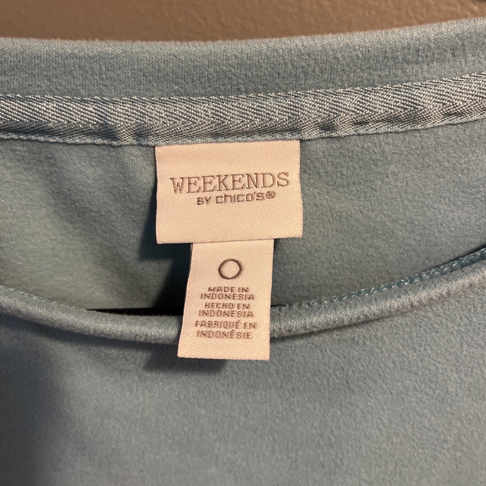 Weekends by Chicos Zip Pocket Pullover Sweater Wo… - image 4