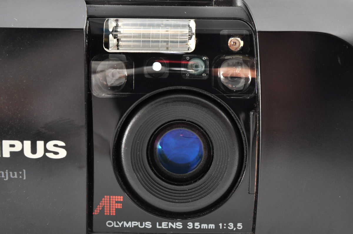 Olympus オリンパス mju af 黒 black Olympus mju Black AF 35mm Point & Shoot [Exc+4] (1391716