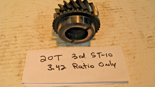 1966-1982 Borg Warner Super T-10 3.42 20 Tooth 3rd Gear T10U-11 Z Ratio Third - Bild 6 von 8