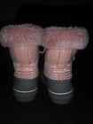 Toddler London Fog Rubber Boots W/Faux Fur * Pink & Gray Size 6 * Excellent... — photo 4
