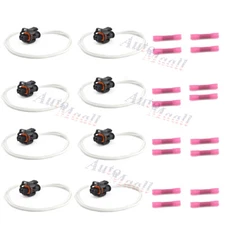 8pc Fuel Injector Connector Harness for Chevy Cobalt Equinox Malibu Pickup C3500