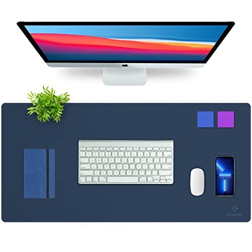 Desk Mat Blotter Dual-Sided Office Desk Pad Waterproof Desk Mat for Desktop D...-image