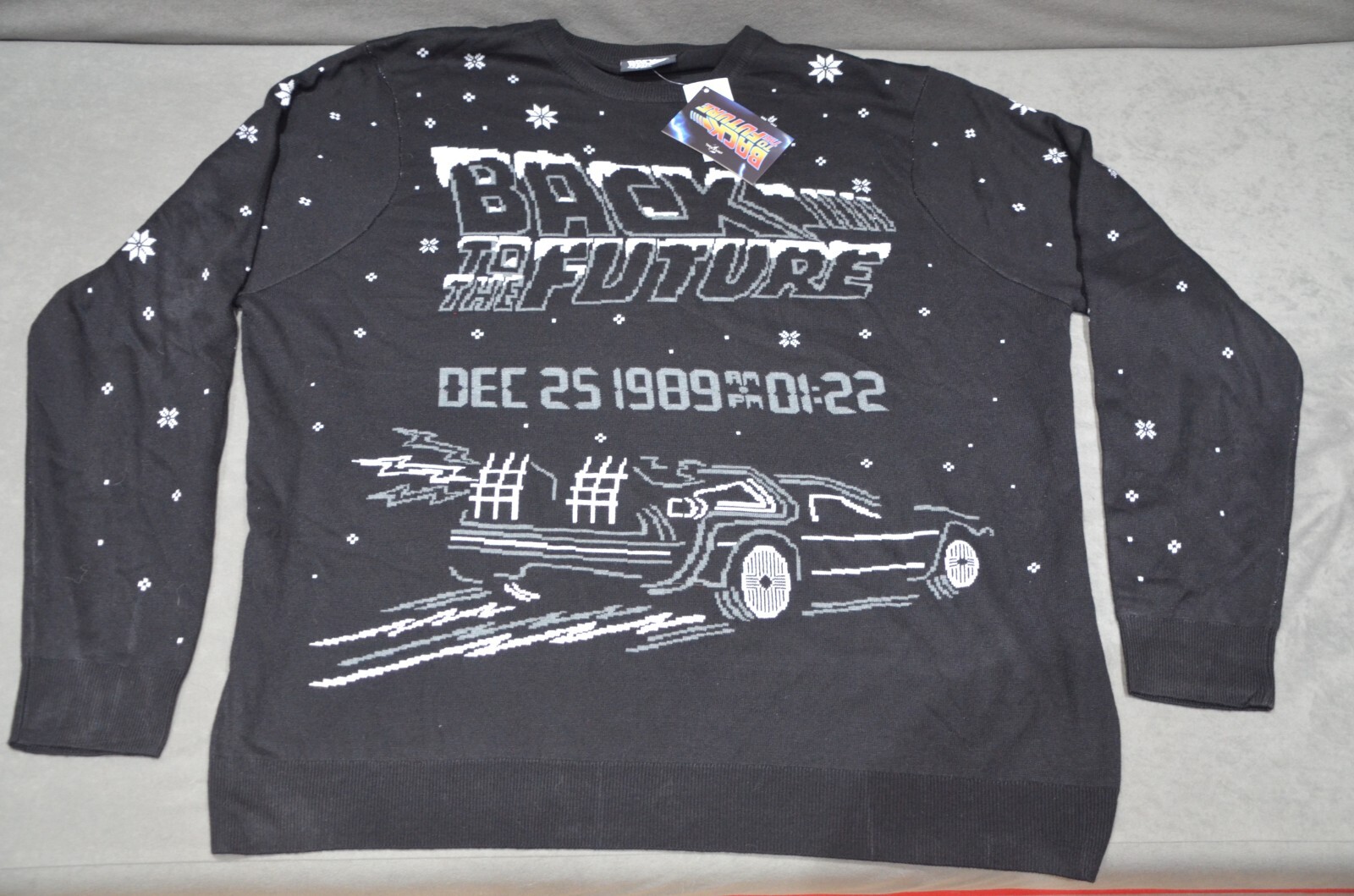 Back To The Future Christmas Jumper Sweater Movie NEW 3XL XXXL 127-132cm 50-52""
