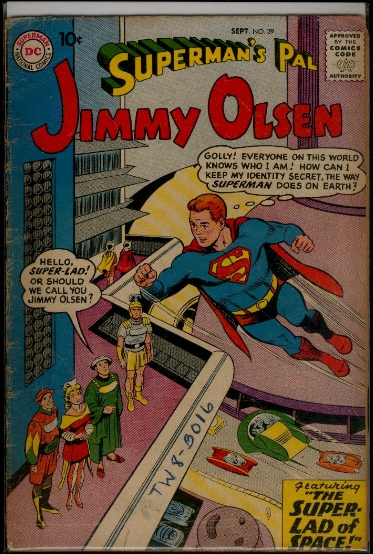 DC Comics Superman's Pal JIMMY OLSEN #39 G/VG 3.0 | eBay