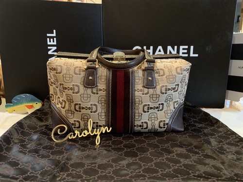 Authentic GUCCI Monogram Travel Duffle 