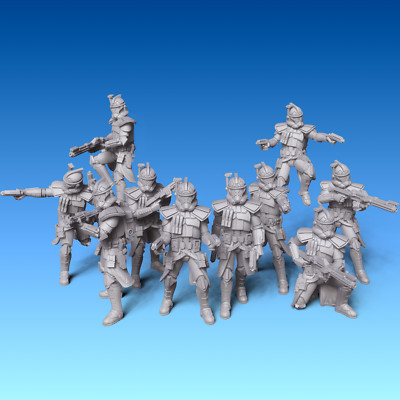 Star Wars Legions Miniatures - Advanced Clone Commando Strike Team Phase 1 P1
