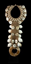 Collana Iatmul Tradizionale IN Conchiglie Da Papouasie-Nouvelle Guinea 7996