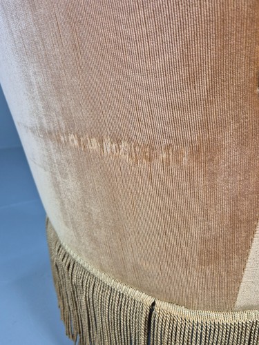 Vintage Danish Lounge Chair Gold Velour 1930s Boudoir Suite EB9136 VCLO - Picture 14 of 21