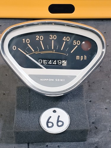 1969-71 HONDA CT70 TRAIL CT70A SPEEDO SPEEDOMETER BENCH TESTED #37200-098-671