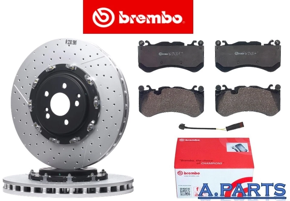 BREMBO BREMSENSATZ Ø390mm  WK VORNE MERCEDES-BENZ AMG C190 R190 C204 C219 C197  - Bild 1 von 1
