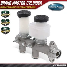 Brake Master Cylinder w/ Reservoir for Datsun 260Z 74-75 280Z 1975-1978 7/8 In.