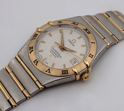 OMEGA CONSTELLATION AUTOMATIK CHRONOMETER STAHL/GOLD REF.12023000 ZERTIFIKAT/BOX
