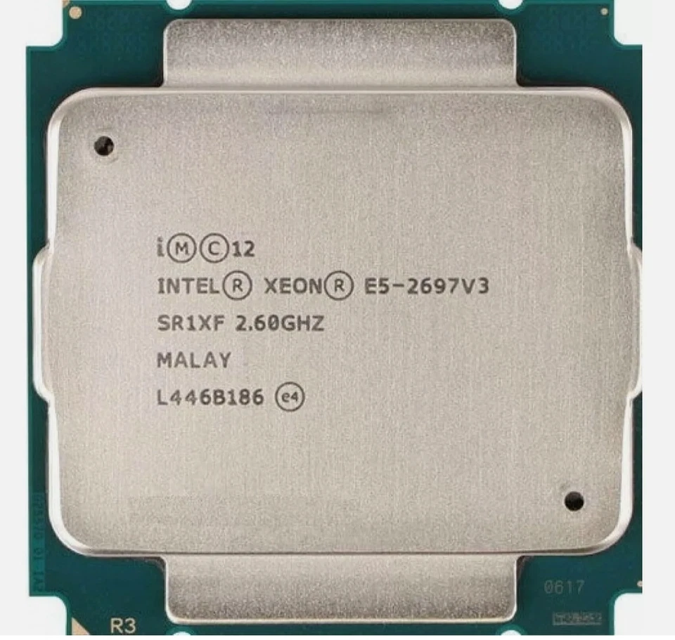Intel Xeon E5-2697 V3 2.6GHz SR1XF 14 Cores 28 Threads LGA2011-3 CPU Processor - Image 4 of 4