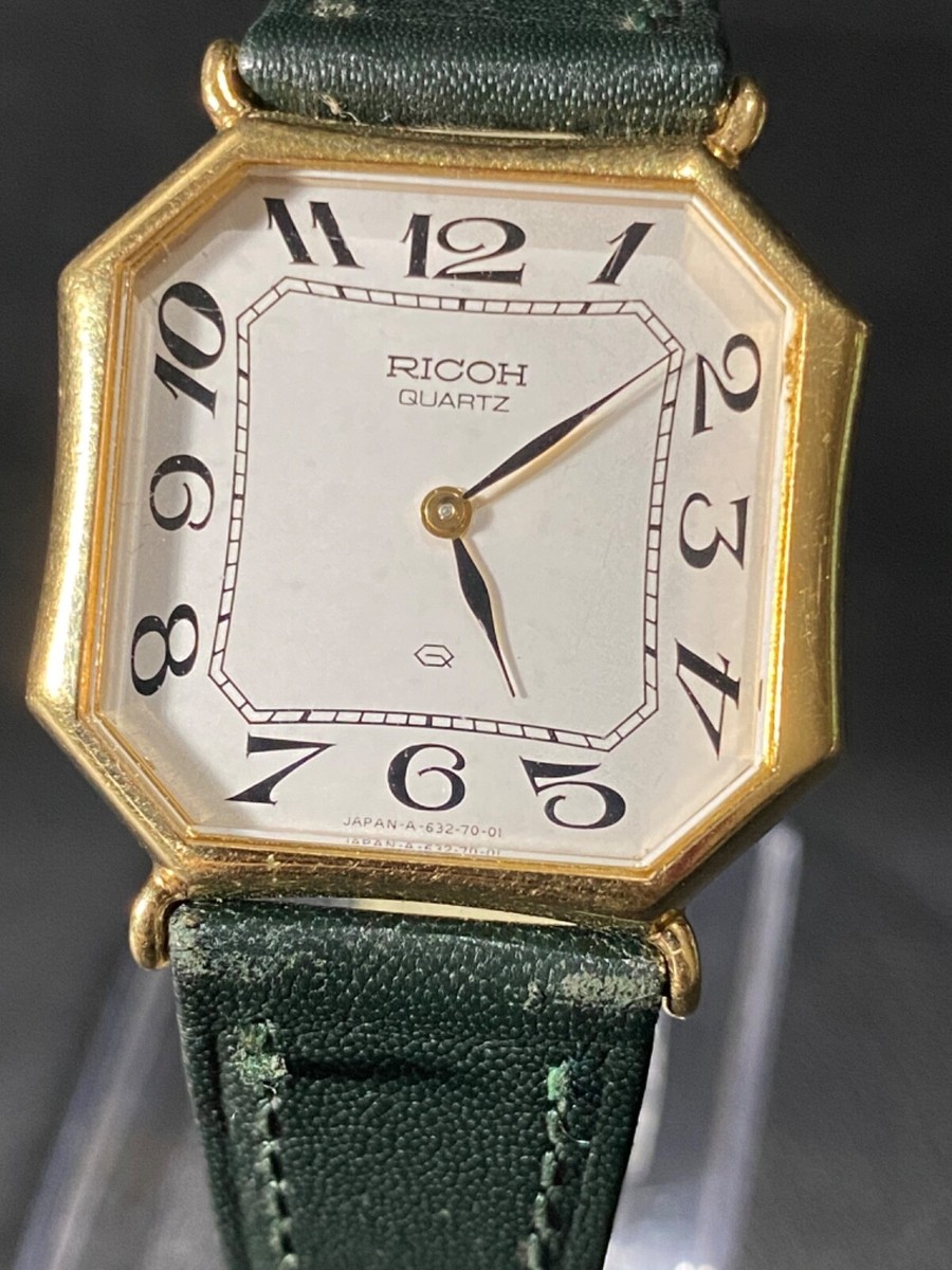 vintage RICOH WATCH .CO .LTD JAPAN-A-632-70-01 wristwatch. | eBay