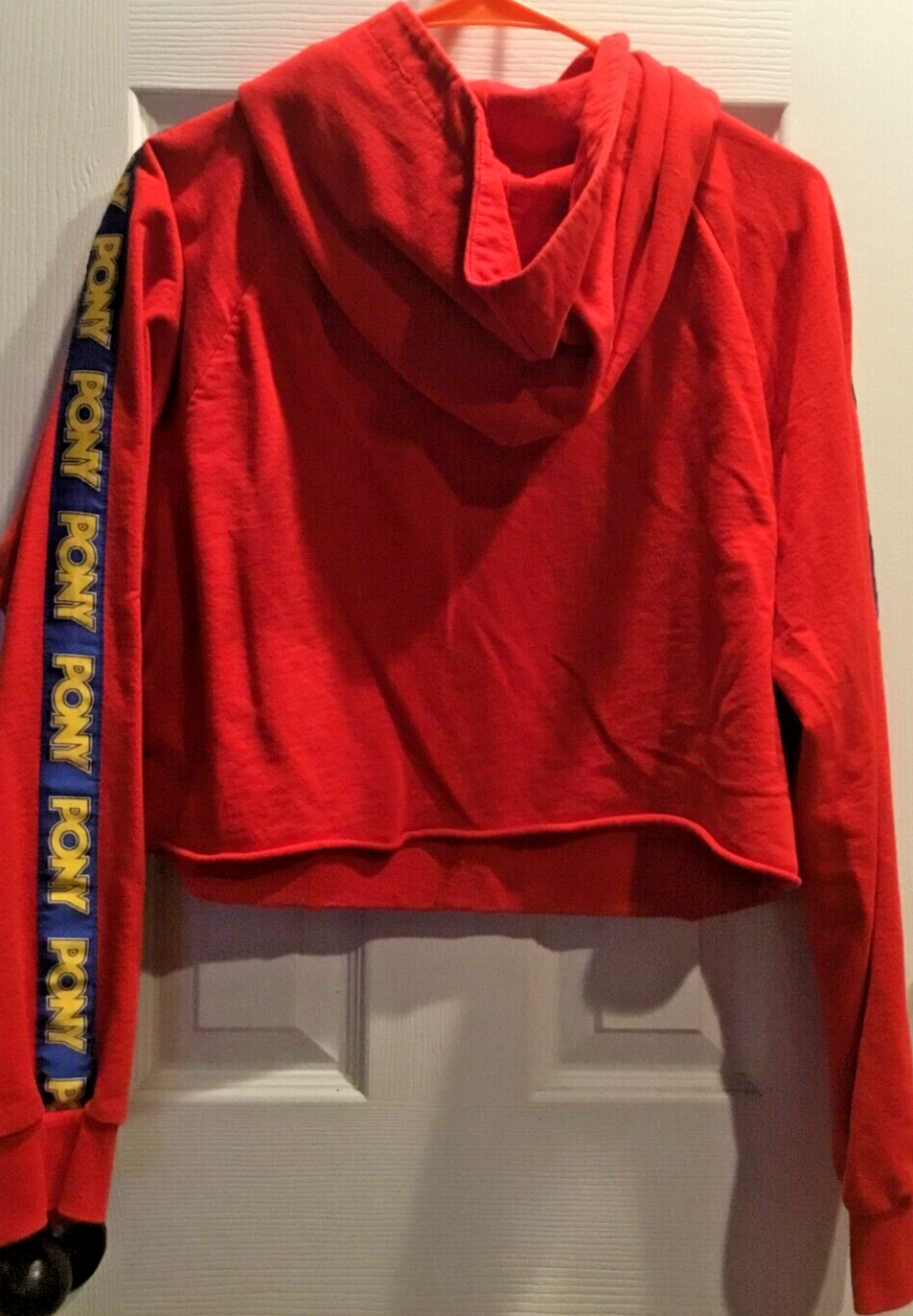 Felpa con cappuccio donna RED FOREVER 21 PONY