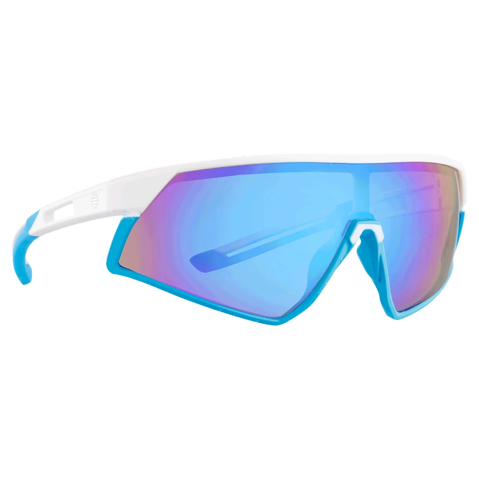 Oversized One Piece Lens Sports Shield Baseball Cycling Sunglasses Mirror - Image 4 of 4
