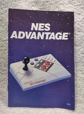 Nintendo NES Advantage Joystick Controller - 1987 - Manual ONLY VGC FREE SHIP 