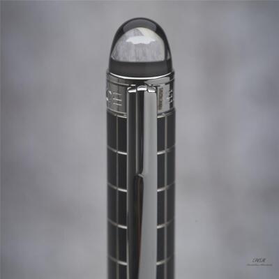 Montblanc Starwalker Metal Rubber Line Ballpoint Pen Black