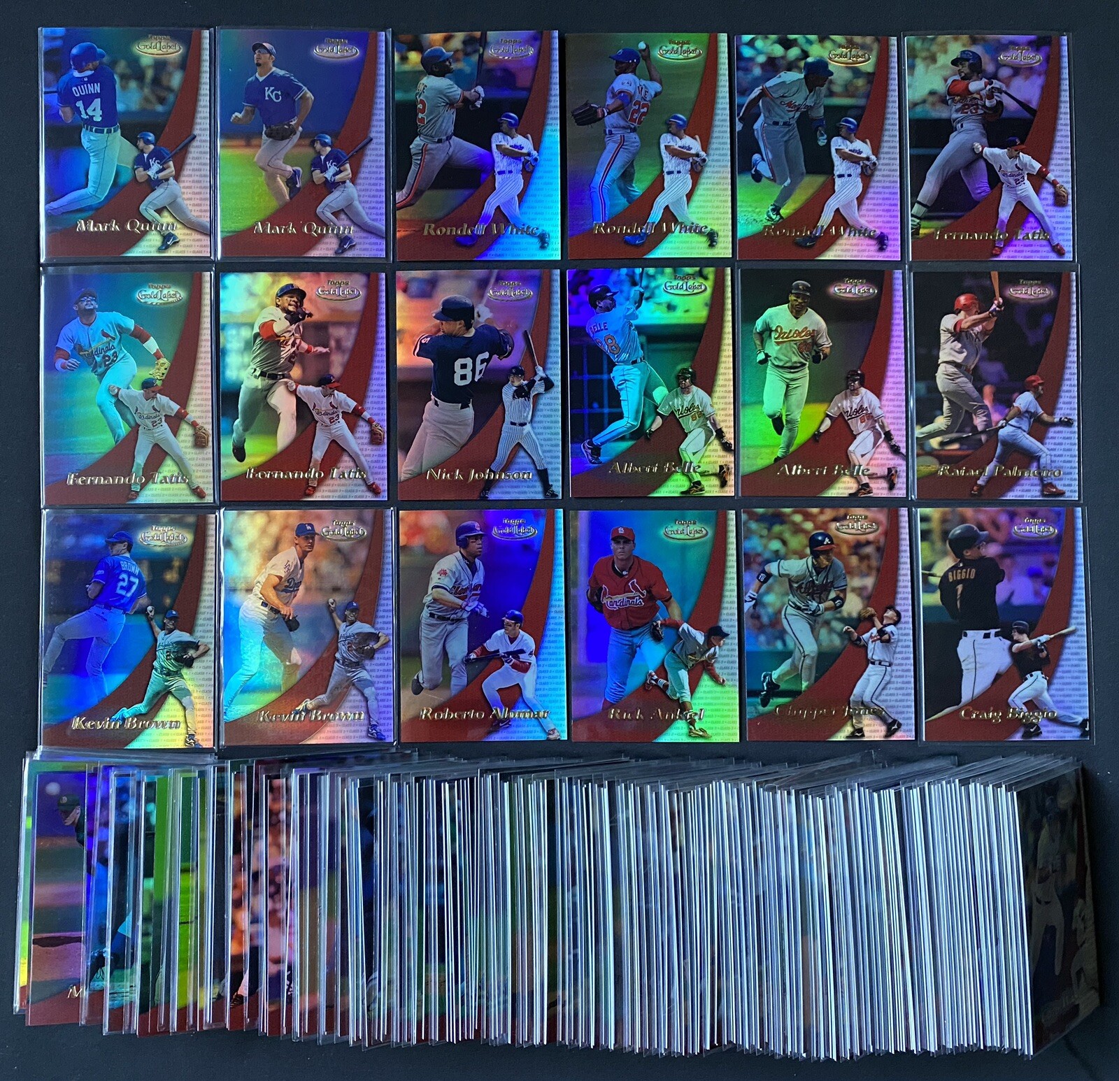 2000 Topps Gold Label - Class 1, 2, & 3 - Baseball Cards -You U Pick