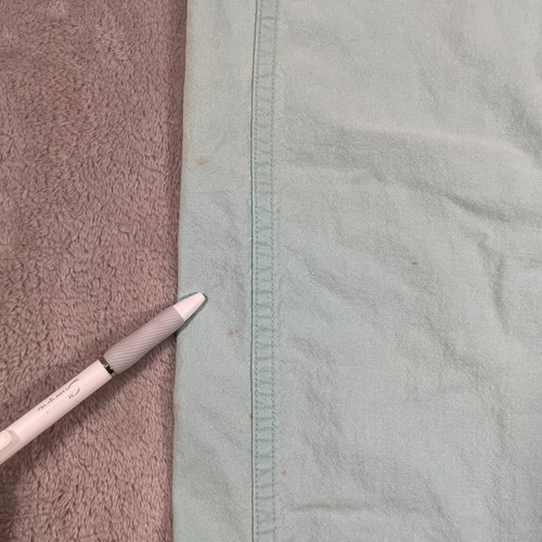 Vintage Ocean Pacific Pants Kids Size 11 Light Blue Green Pull On Stretchy Waist - Picture 14 of 15