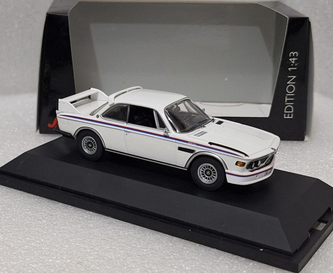 BMW 3.0 CSL White 1973 Race Version 1:43 Schuco 02197 Limited