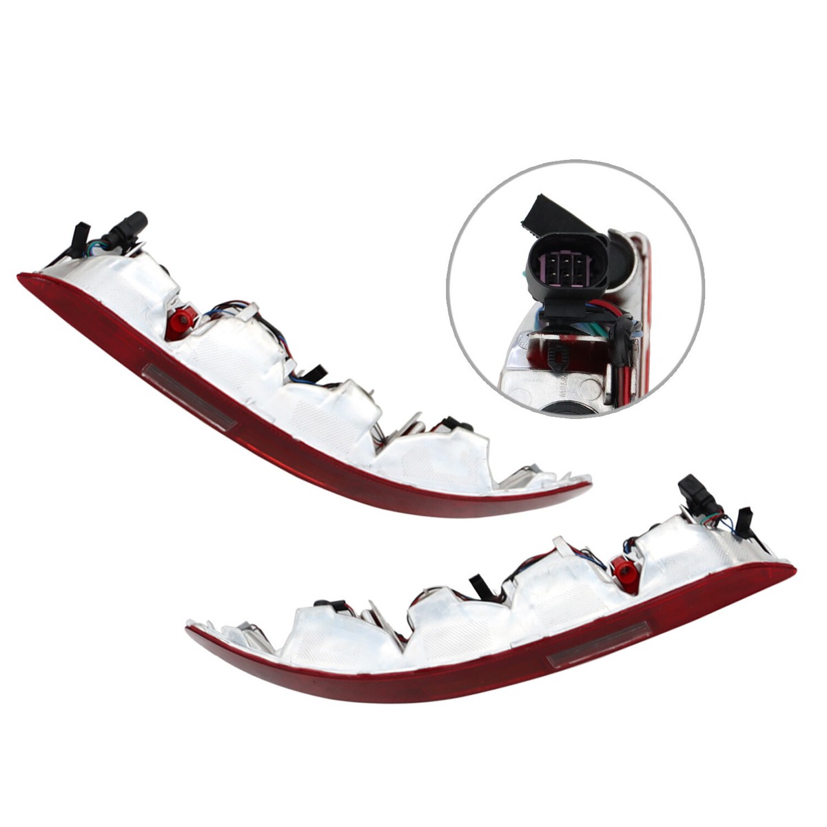 Rear Left Side Lower Bumper Tail Light Reverse Stop Lamp For Audi Q5 2009-2016 - Foto 11