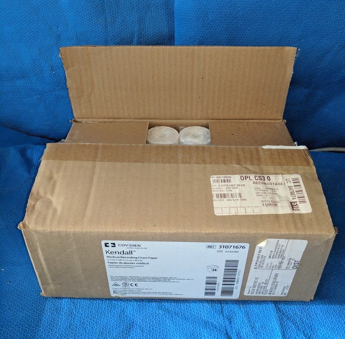 Covidien Kendall Medical Recording Chart Paper (47/16" x 100')(REF