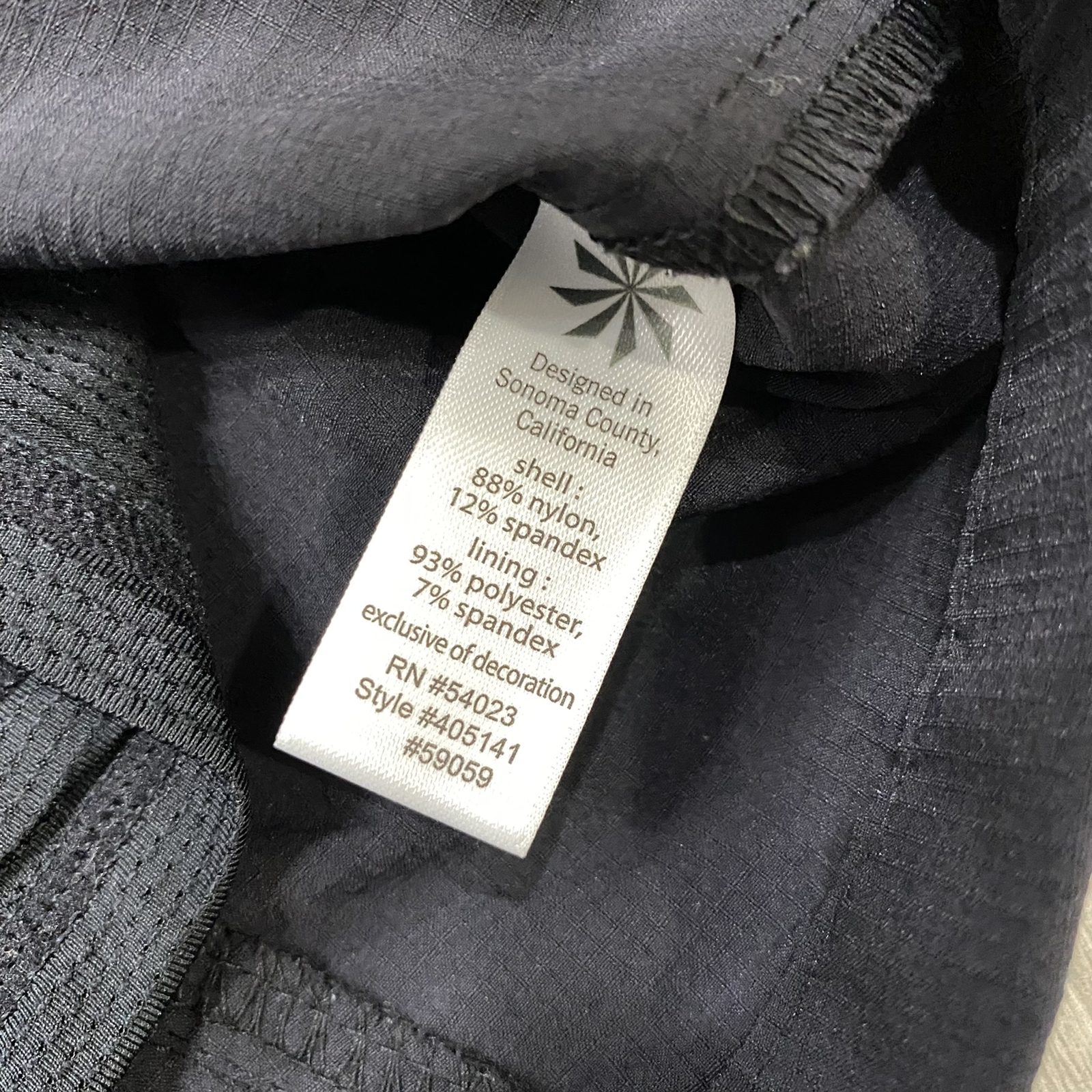 ATHLETA Snap Button Zip Pocket Black Athletic A-L… - image 6