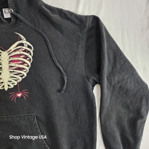 AJ Lee Hoodie Mens XL Rare Authentic Official Rib Cage Limited WWE Divas Unisex - Picture 9 of 17