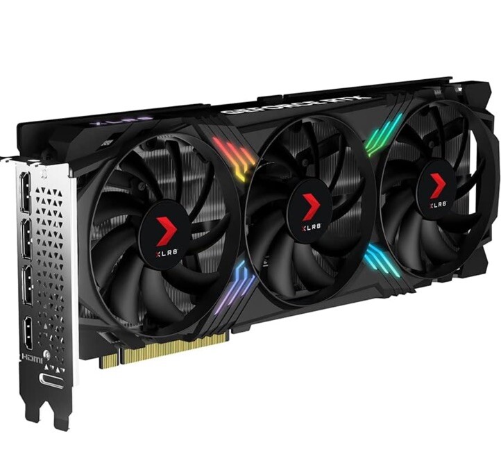 PNY GeForce RTX 4070 XLR8 Gaming VERTO EPIC-X RGB Triple Fan 12GB