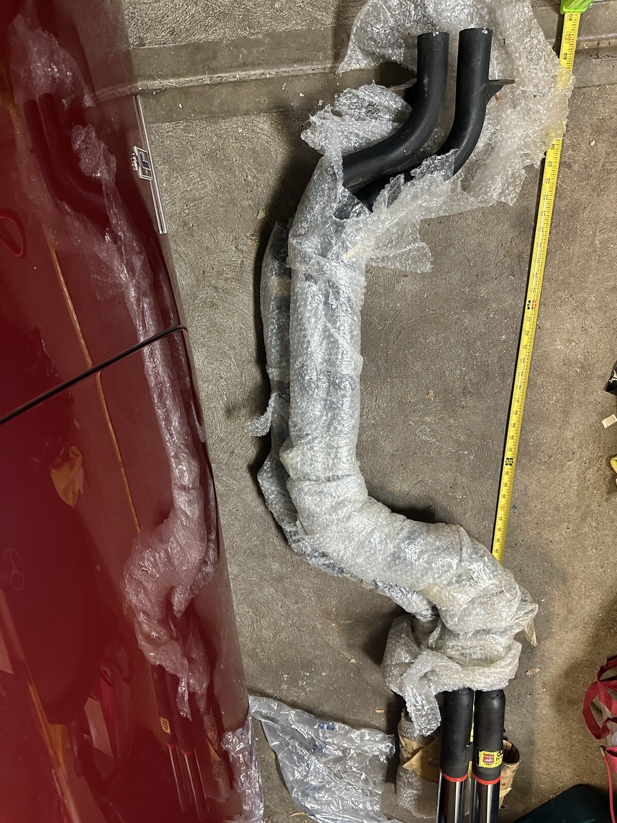 Ferrari 330 GTC - GTS ANSA Rear Muffler Right And left Sides NOS Original