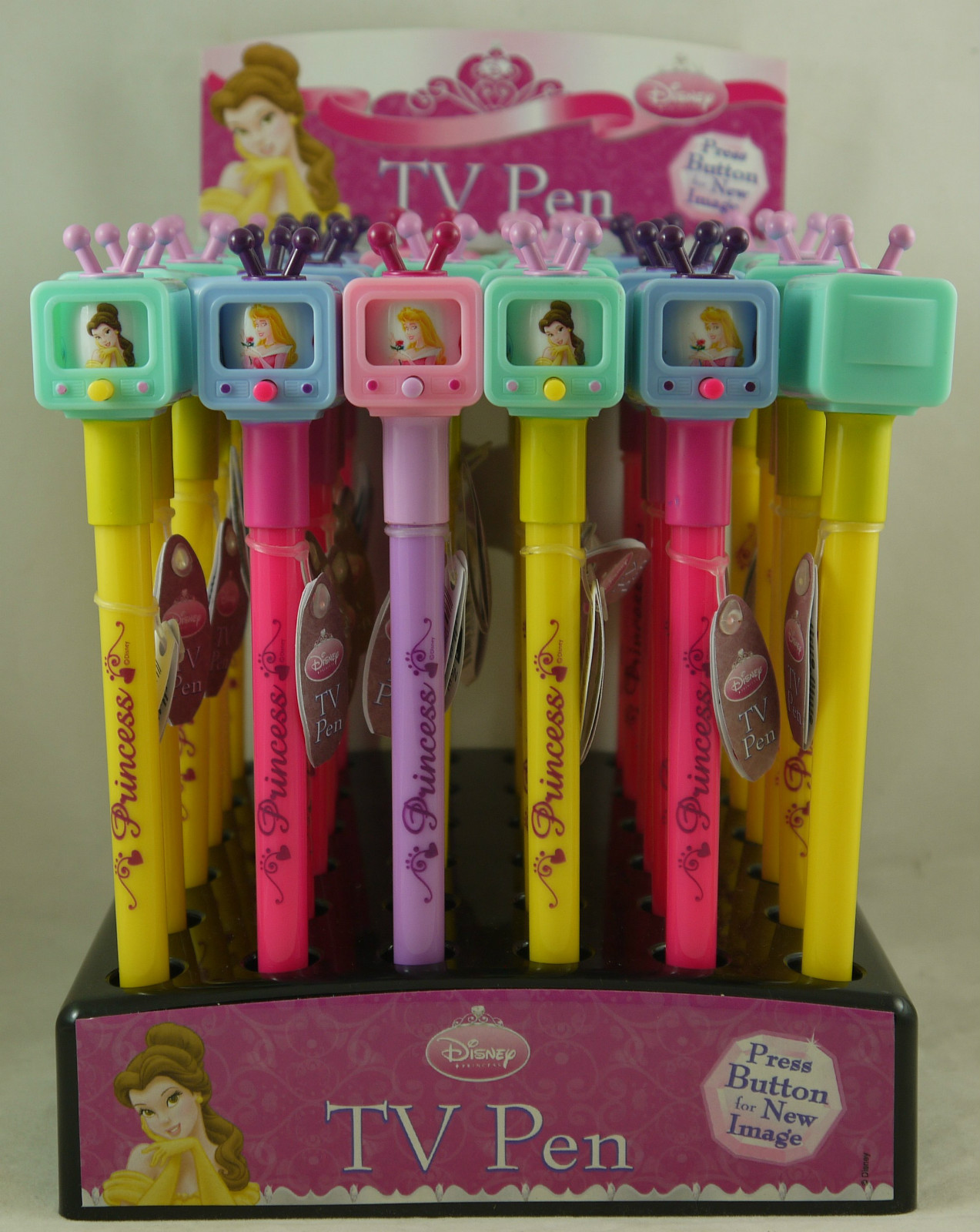 NOVELTY TV TOPPED PENS TV CHARACTERS/DISNEY IDEAL BACK TO SCHOOL