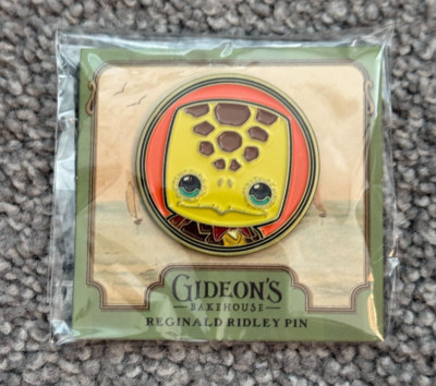 Gideon's Bakehouse Reginald Ridley Pin Limited Edition 2023 New!