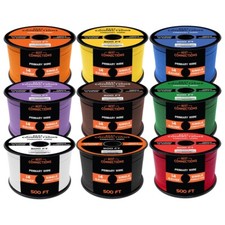 14 Gauge Car Audio Primary Wire 500ft 9 Rolls Remote, Power/Ground Electrical