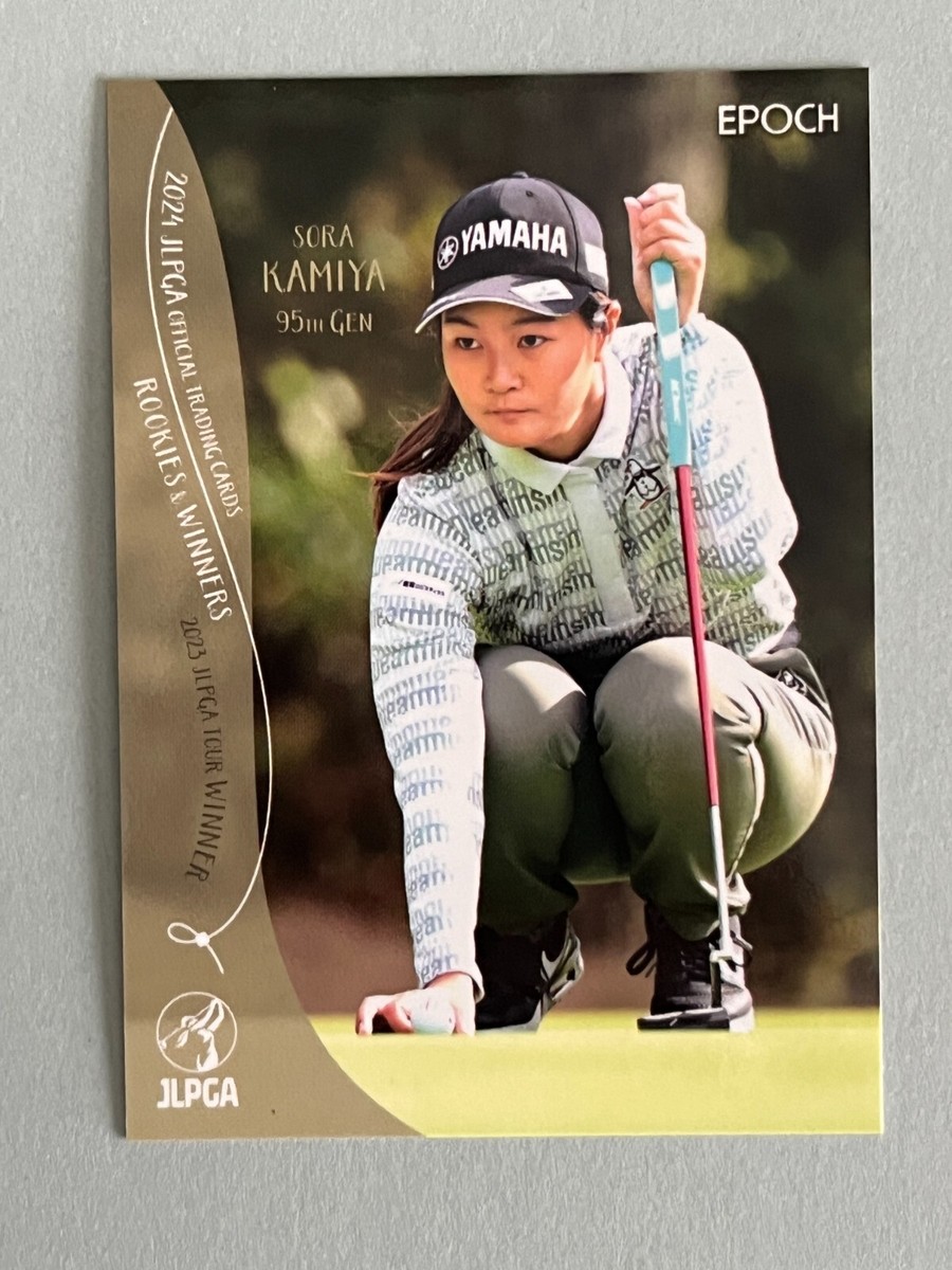 EPOCH 2024 JLPGA ROOKIES & WINNERS 小林夢果 直筆サインカード /44