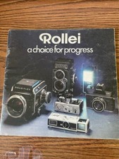 Rollei Product Catalog Vintage Brochure